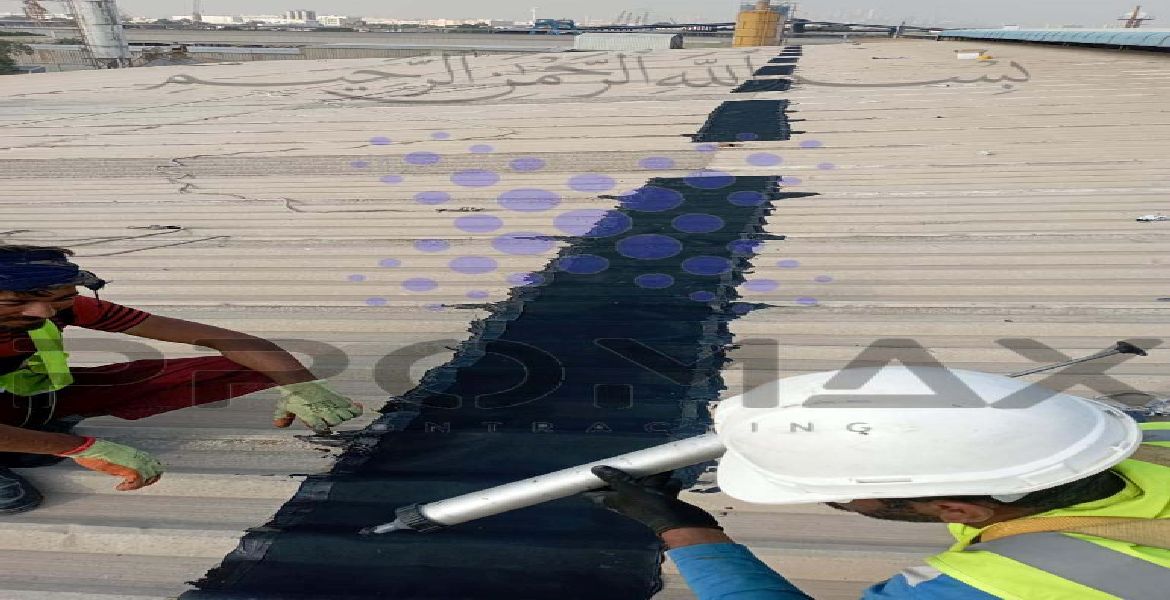 Gorica - metal roof waterproofing project by Promax in Dubai, UAE